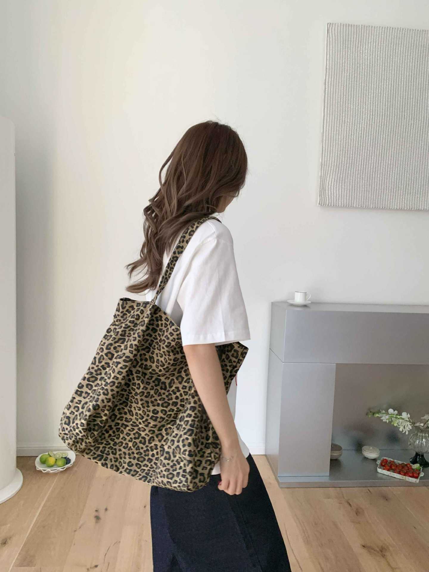 Women's Print Large Capacity Totes Early Eight Tong Bags
