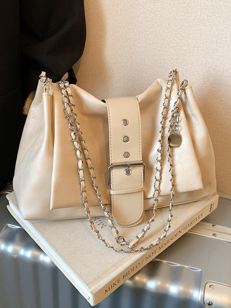 Women's Large Capacity Chain Class Commuter Bags