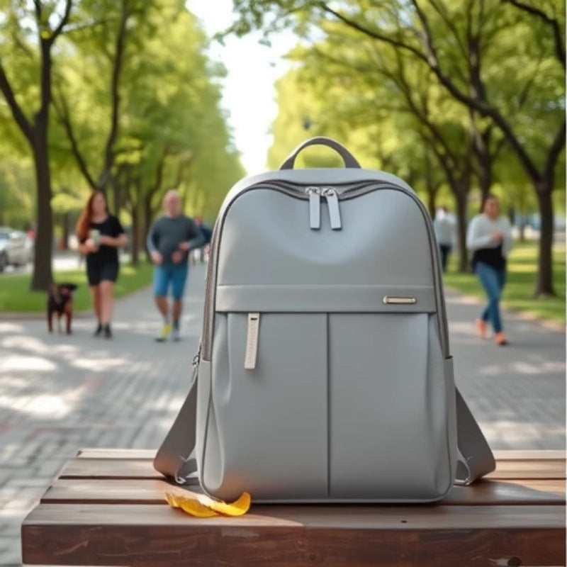 Women's Leisure Commute High-grade Fashion Computer Versatile Simple Large Women's Backpack