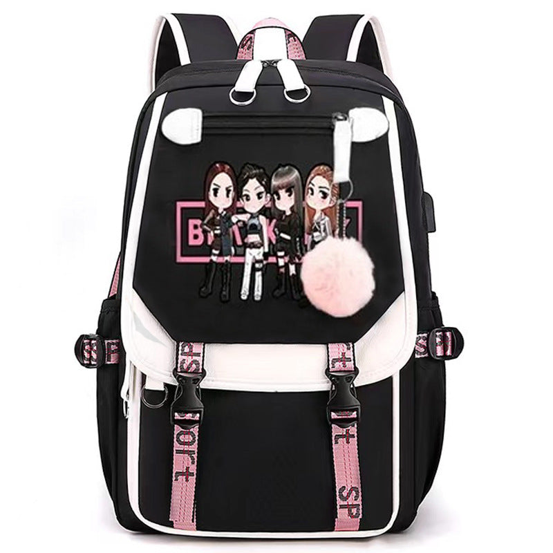 Charming Classic For Charging Large Capacity Leisure Backpack