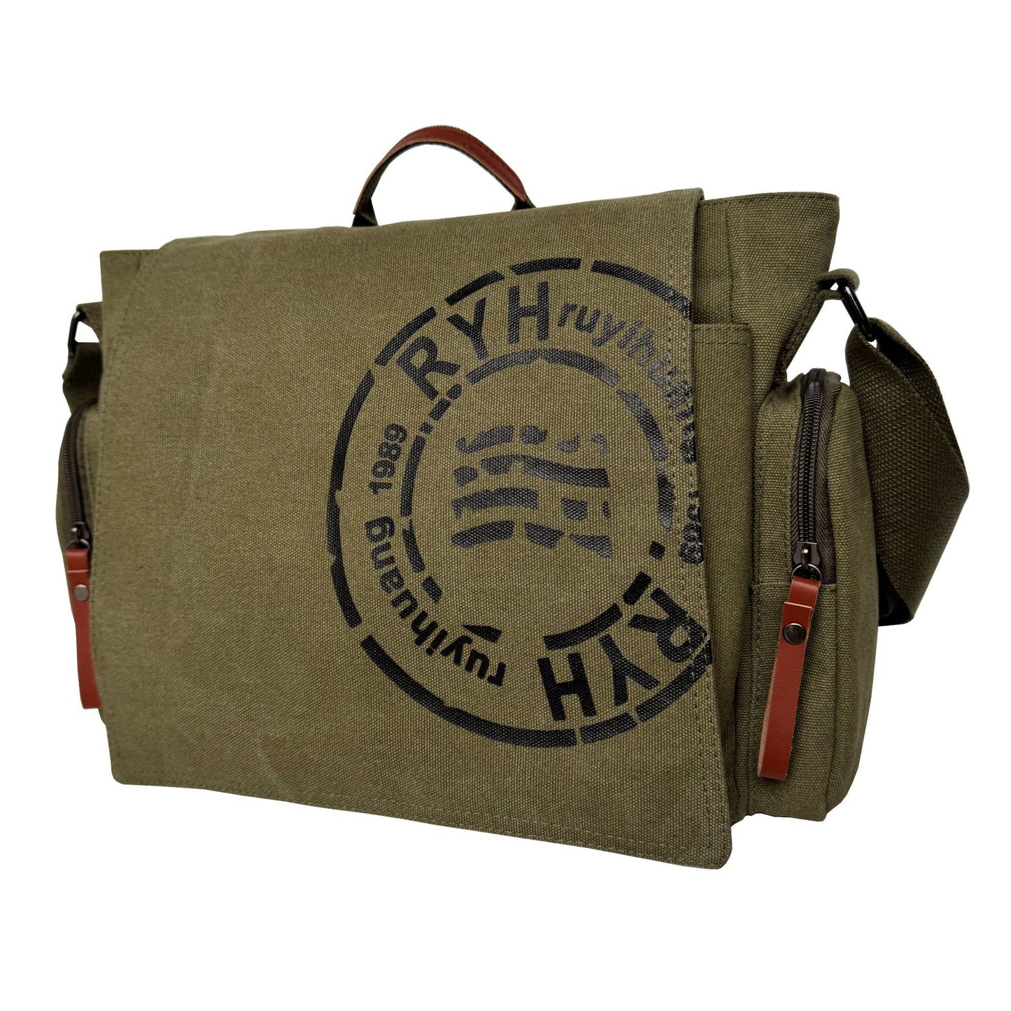 Men's Thick Retro Fashion Business Portable Official Bags