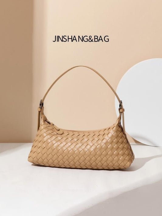 Women's Fashionable Hand-woven High-grade Dumpling Underarm Handbags