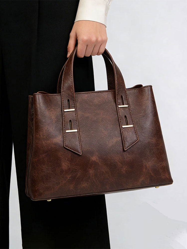 Women's Capacity Fashion Simple One Female Commuter Shoulder Bags