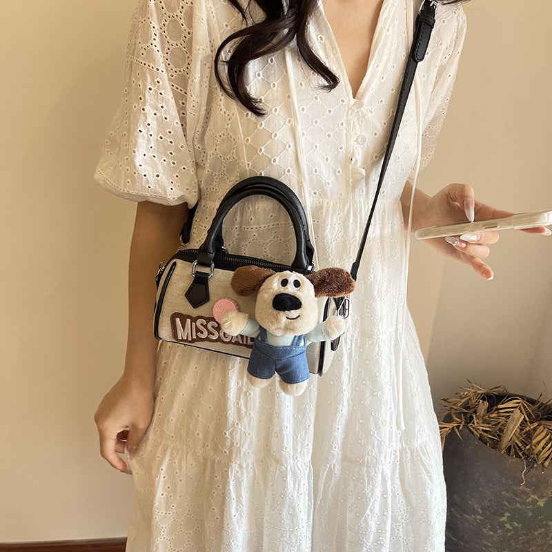 Women's Creative Design Wallace Doll Boston Denim Bags