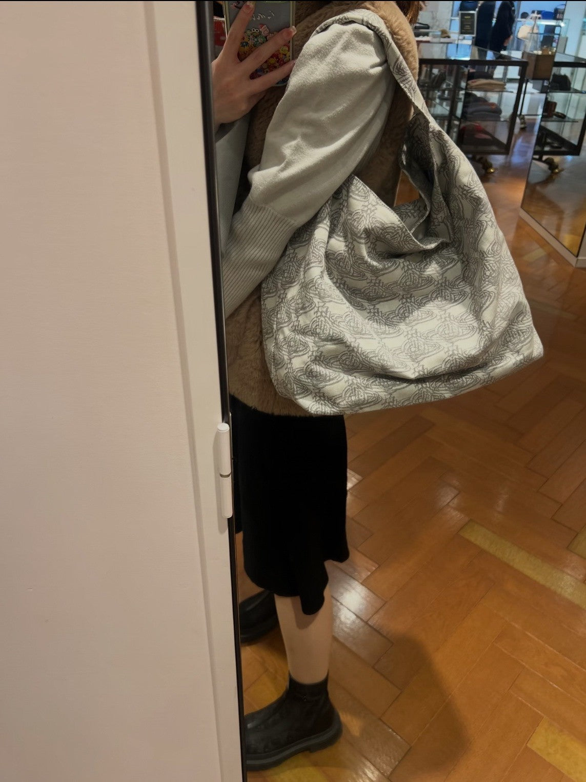 Creative Female High-grade Canvas Lightweight Underarm Bags