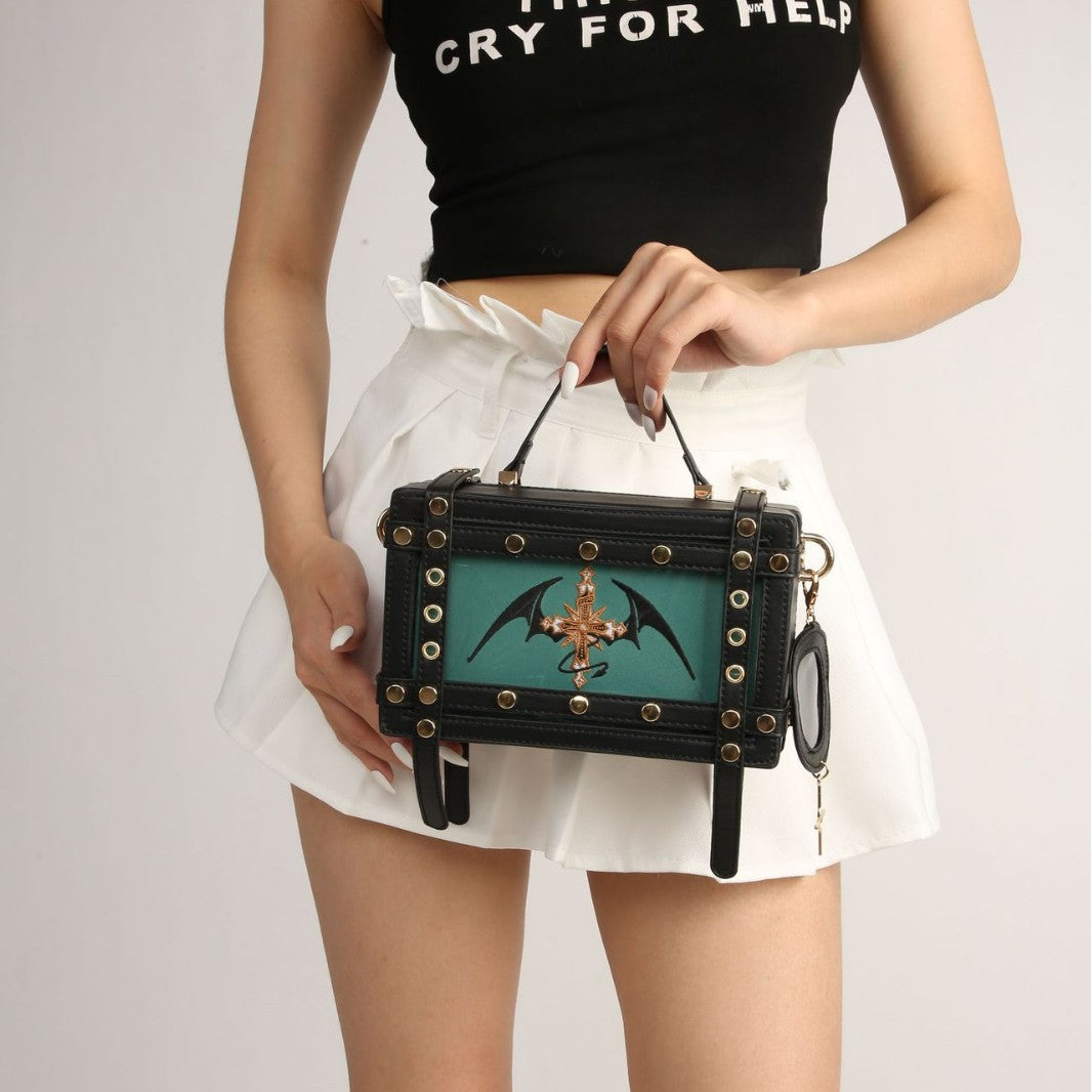 Design Believers Suitcase Snack Valley Cartoon Women's Handbag