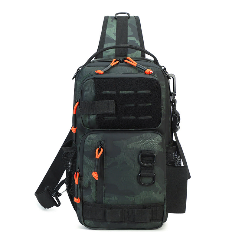 Men's Lure Waterproof Large Capacity Fishing Single Sport Waist Bag, Accessory Bag