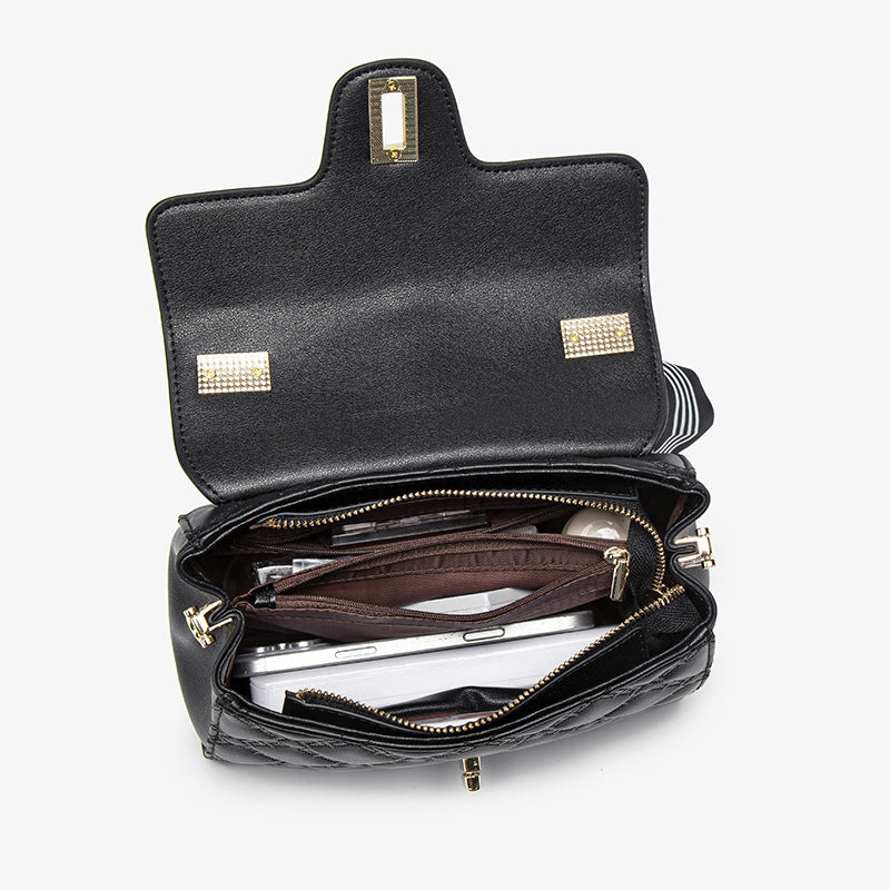 Women's Diamond Fashionable Large Capacity Commuter Women's Shoulder Bag