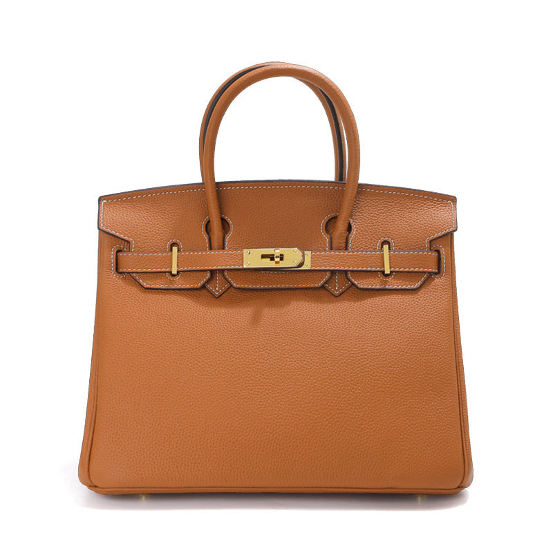 Leather First Layer Cowhide High-grade Fashion Large Women's Handbag