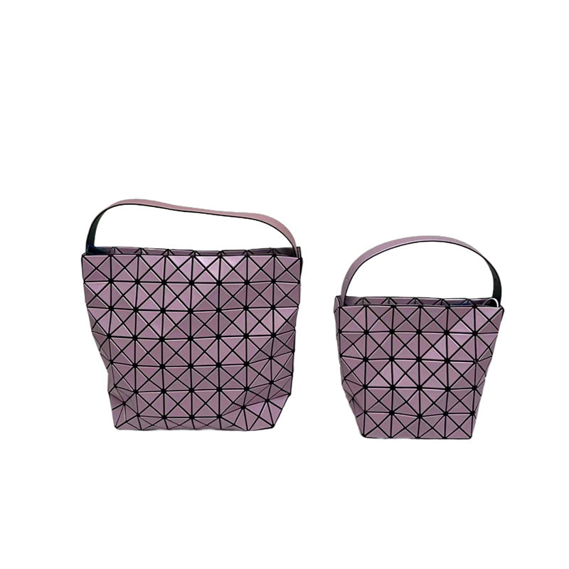 Women's Geometric Life Rhombus Moon Fashion Baguette Underarm Bag
