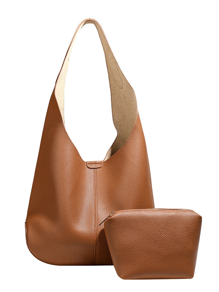 Women's Fashion Advanced Texture Korean Retro Large Capacity Women's Shoulder Bag