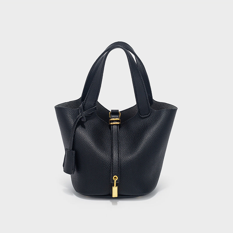 Women's Design Vegetable Basket High-grade Fashion Commuter Bucket Bag