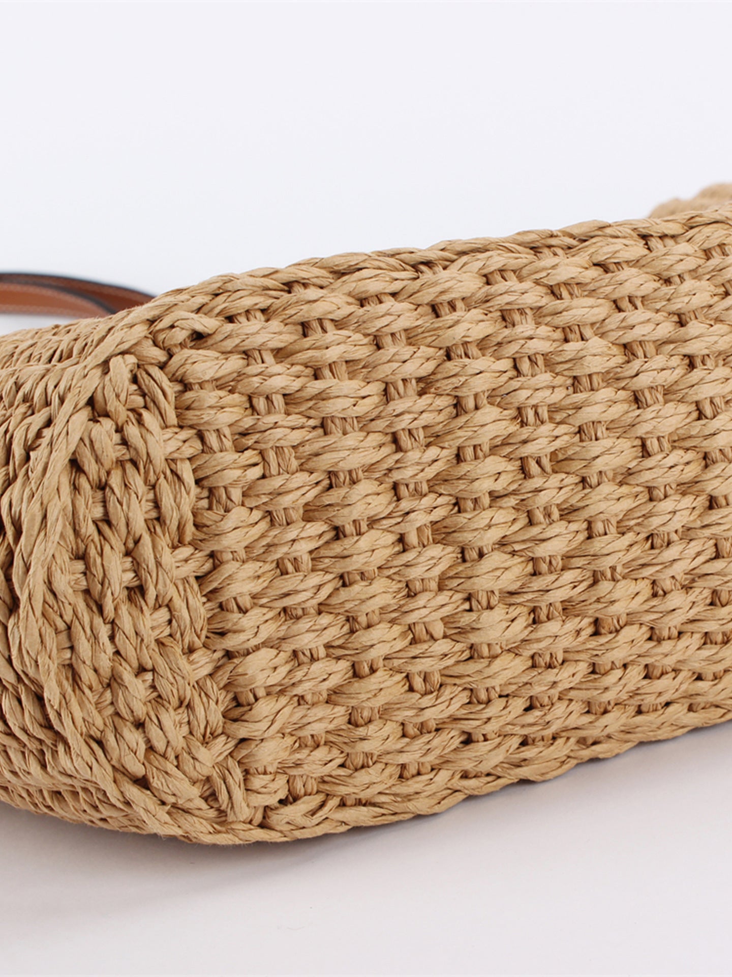 Retro Woven Fashion Beach Vacation Large Women's Shoulder Bag
