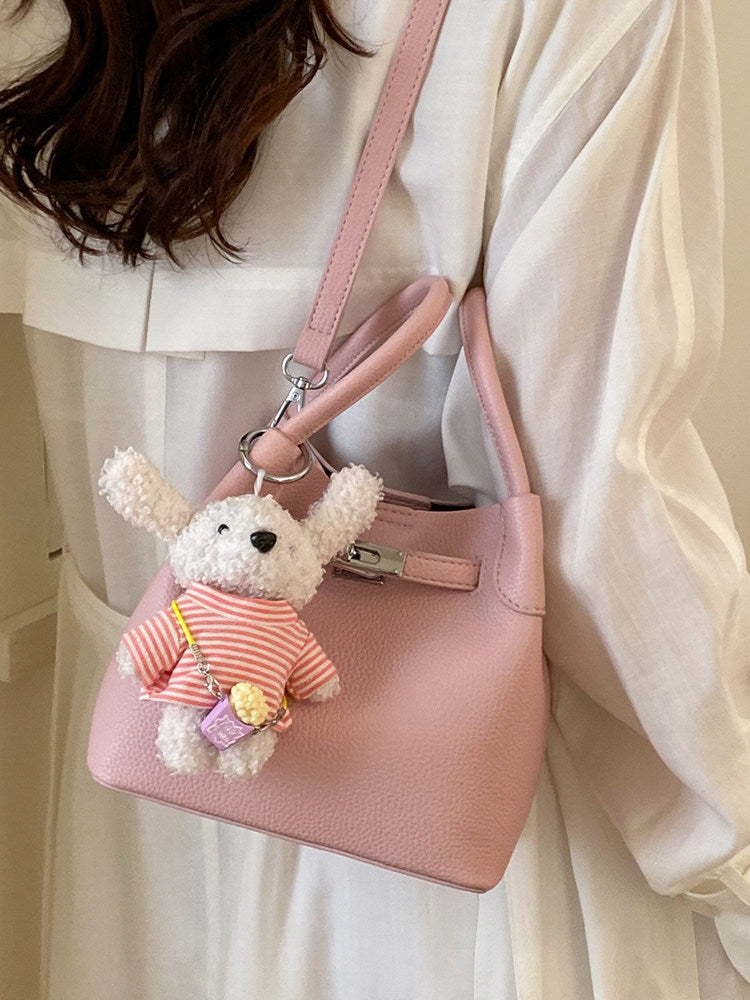 Hand Carrying Female Commuter Vegetable Basket Summer High Bucket Bag