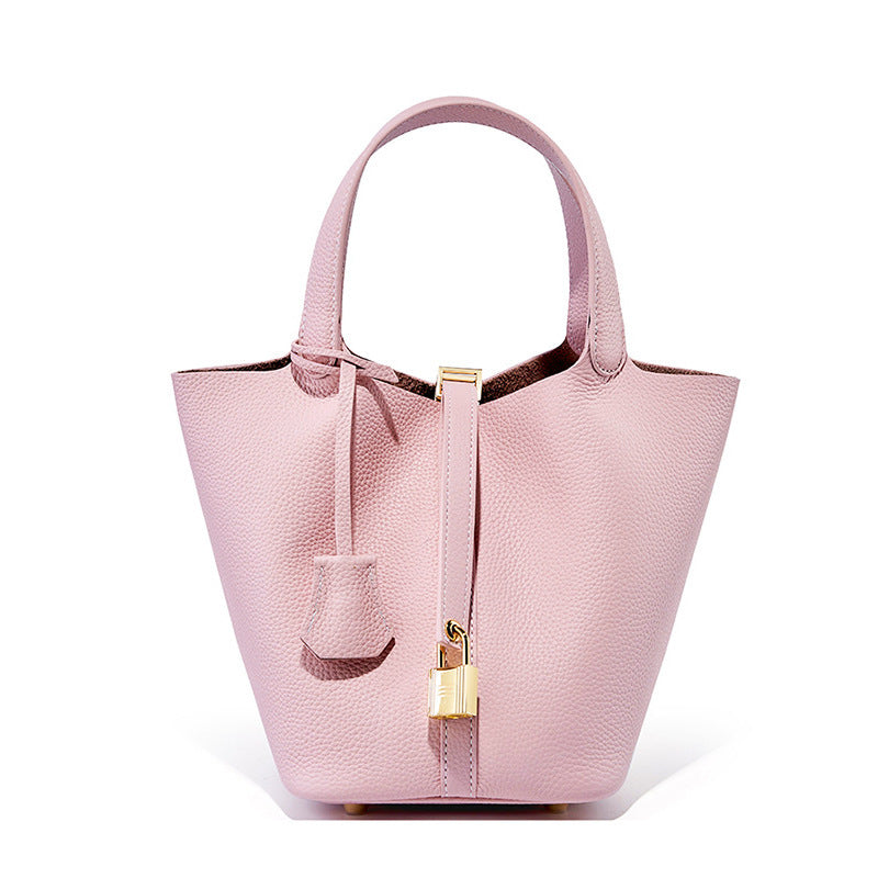 Women's Basket Genuine Leather Mummy Bridal Wedding High Women's Handbag