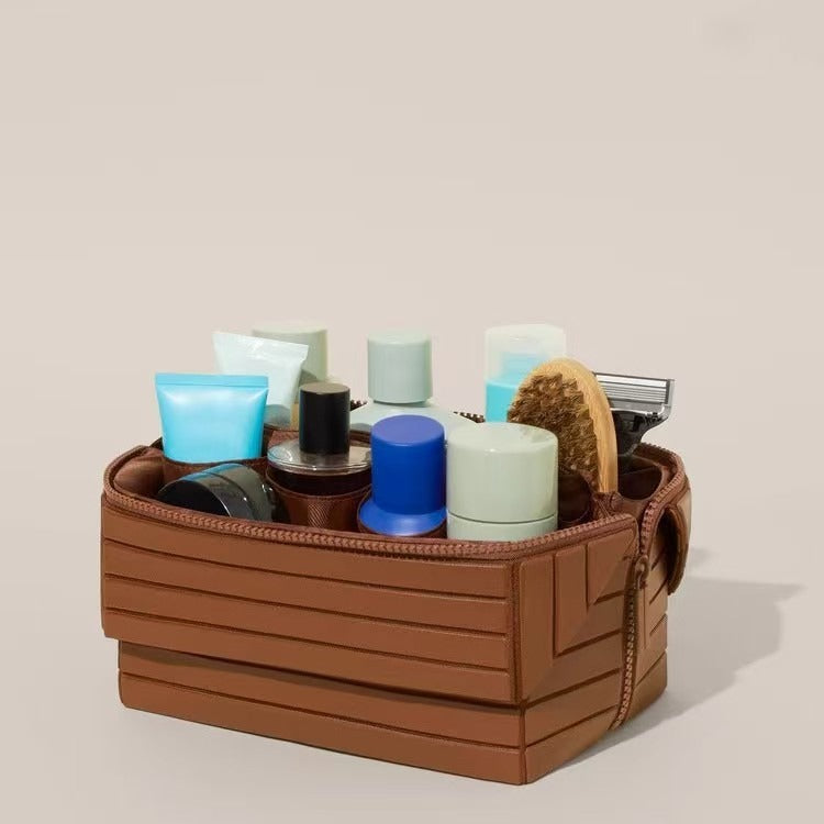 Capacity Scientific Partition Good-looking Storage Washing Makeup Bag
