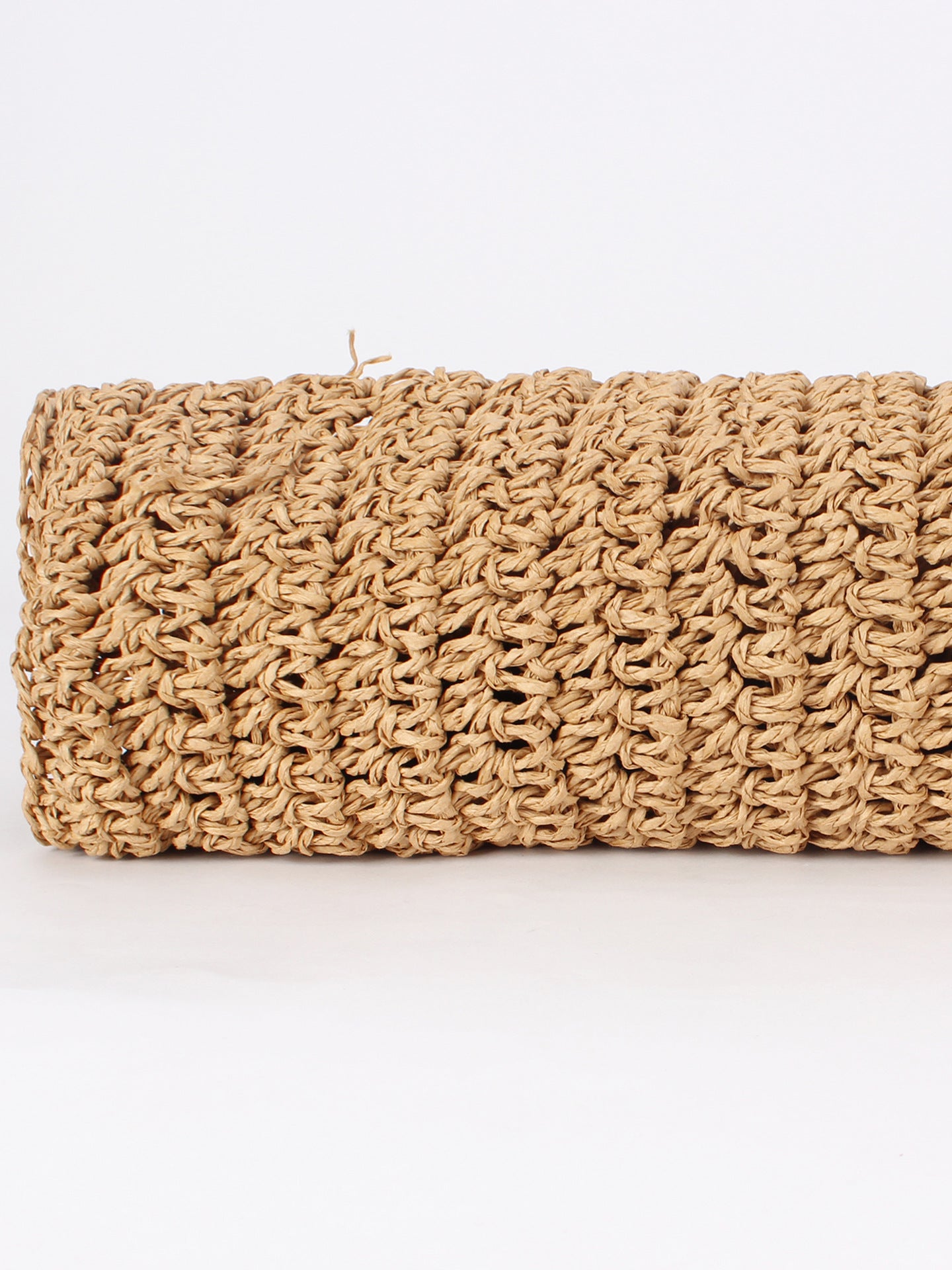 Lace Ribbon Handmade Woven Seaside Holiday Women's Shoulder Bag