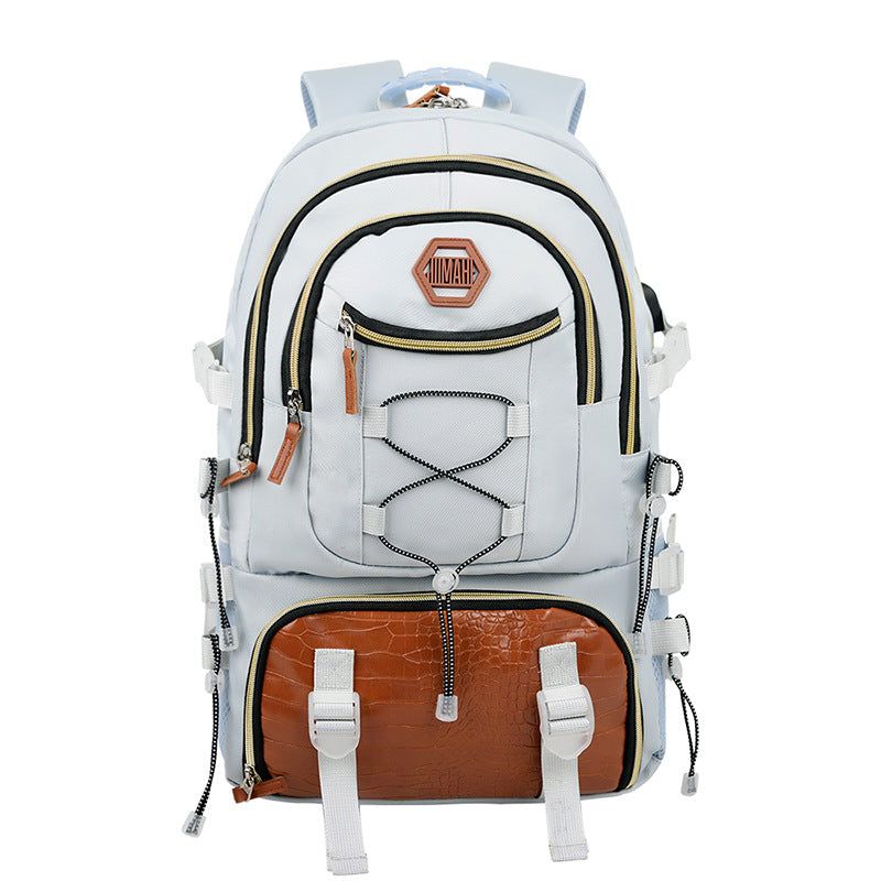 Large Capacity High Sense Hiking Oxford Leisure Backpack