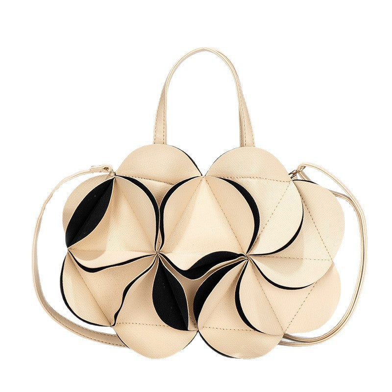 Design Three-dimensional Flower High Sense Patchwork Easy Handbags