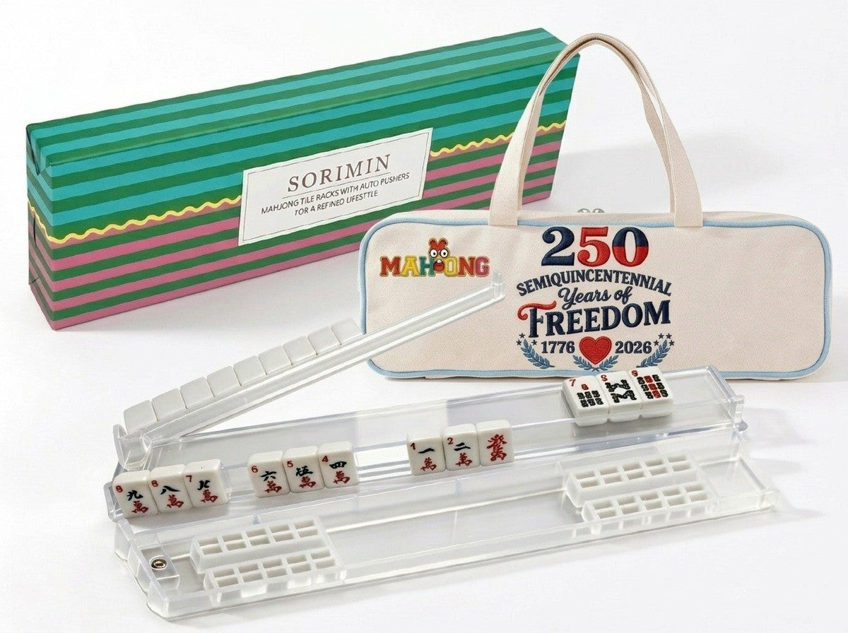 With Push Ruler Set Large Capacity Makeup Bag