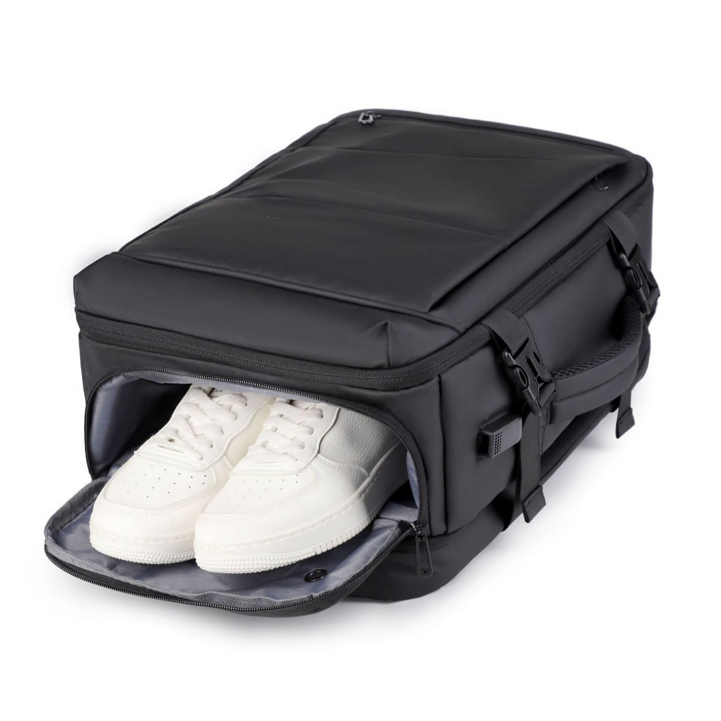 Men's Large Capacity Independent Shoe Warehouse Short Business Backpack