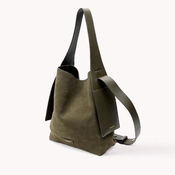 Comfortable Durable Classic Loose Suede Commuter Shoulder Bags