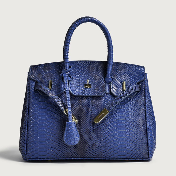 Women's Retro Snakeskin Pattern Kelly Trendy Large Women's Messenger Bag