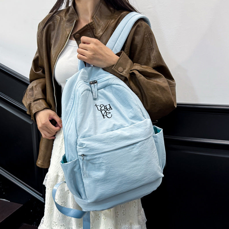 Spring Style High Large Capacity Fashion Plaid Backpacks