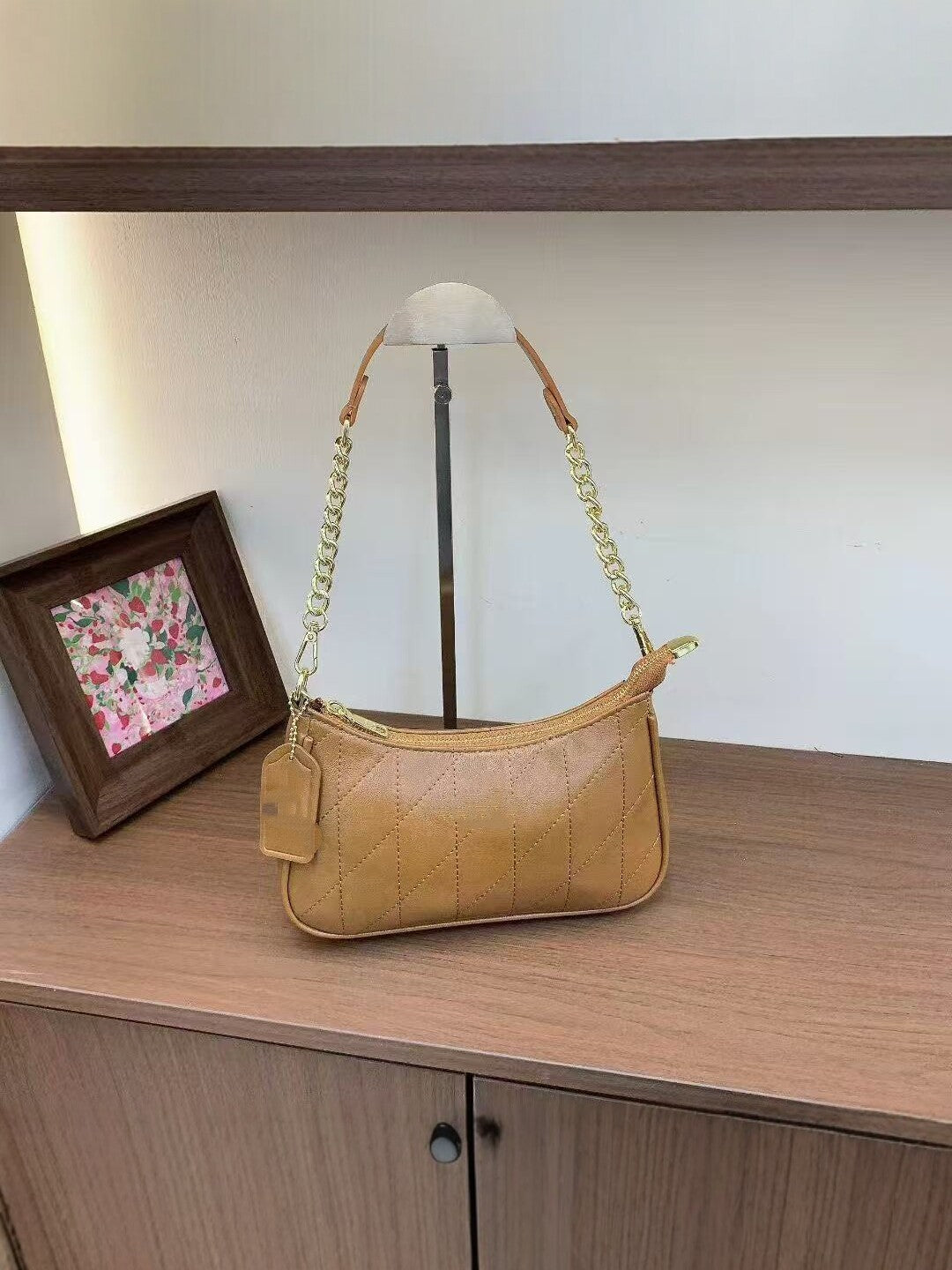 Trendy Women's Rhombus Chain Underarm Fashion Women's Shoulder Bag
