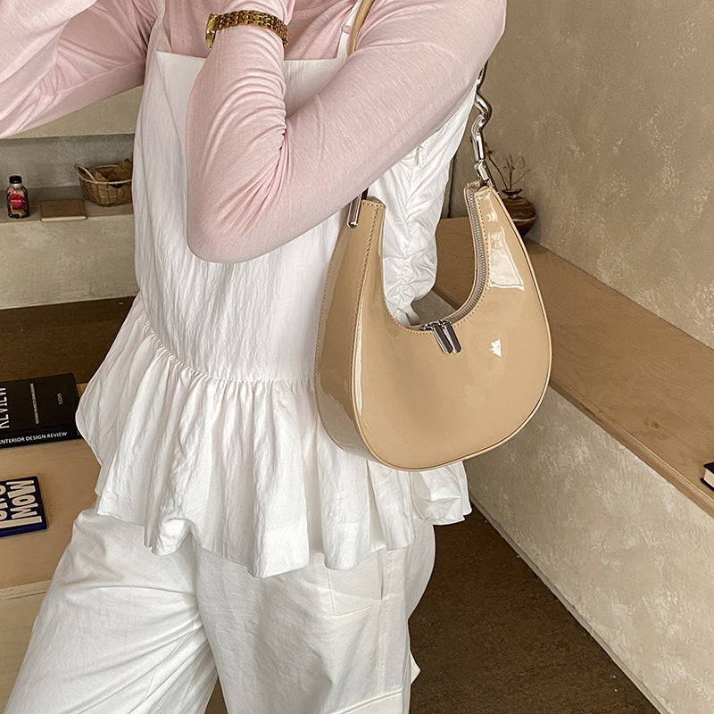Women's Design Portable Springtide Fashion High Sense Underarm Bag
