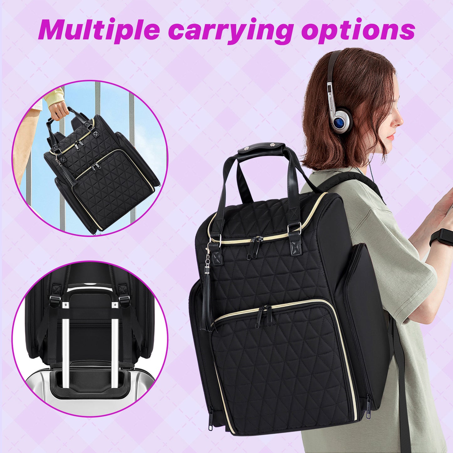 Nail Polish Storage Can Hold Stick Lighting Backpacks