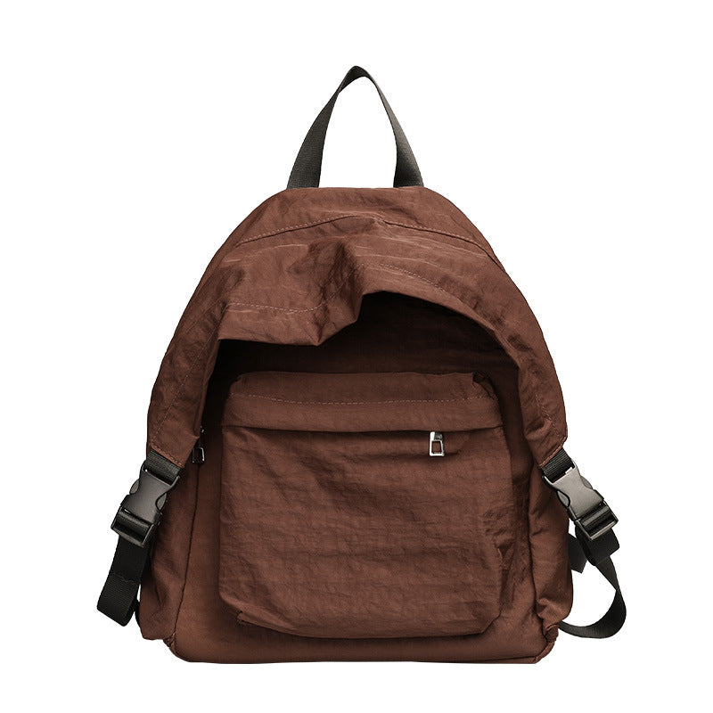 Leisure Artistic Nylon Fashion Washed Worn Retro Backpacks