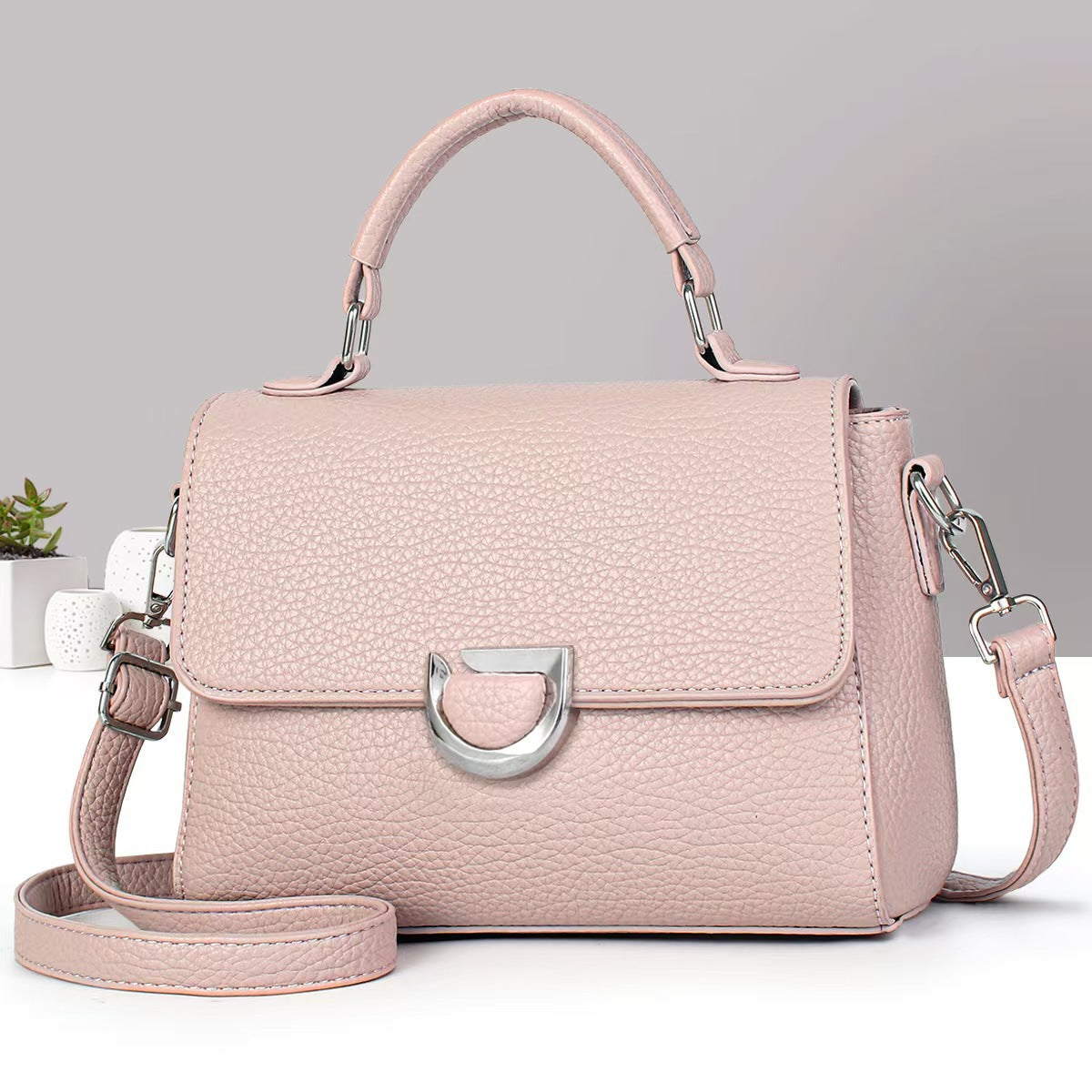 Women's Fashionable Commuter Simple Western Style Women's Shoulder Bag
