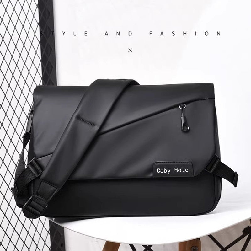 Men's Large Capacity Fashion Trend Convenient Commuter Business Men's Messenger Bag