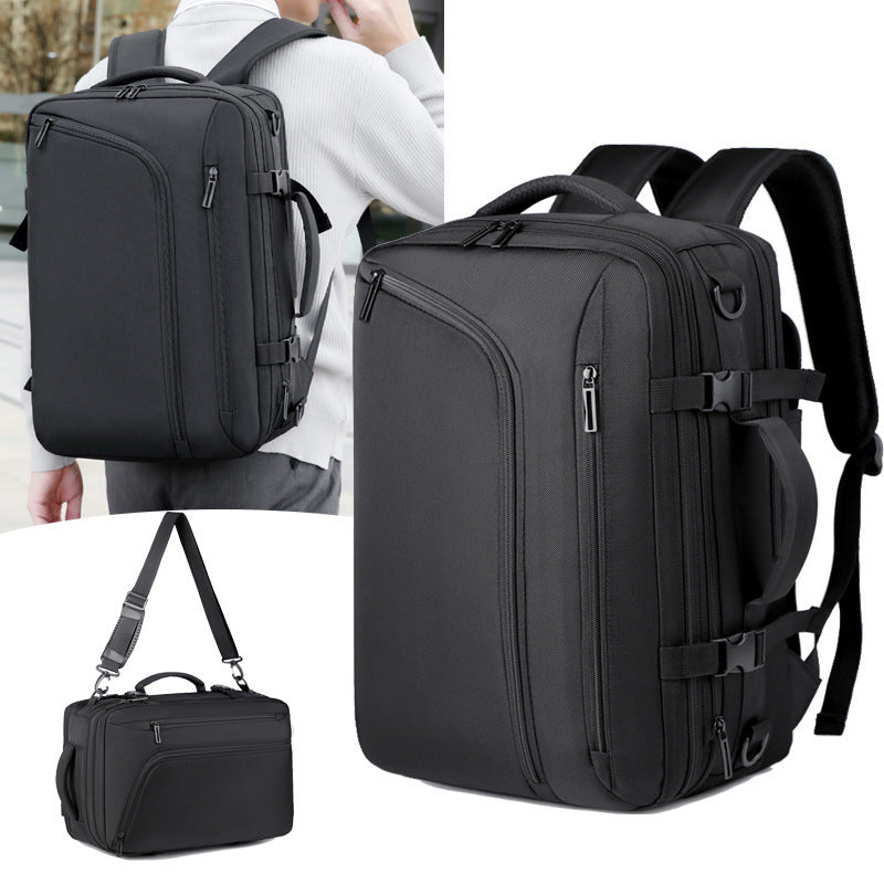 Simple Convenient Unisex Large Capacity Trip Business Backpack