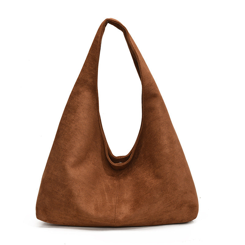 Large Capacity Retro Frosted Big Female Tote Bag