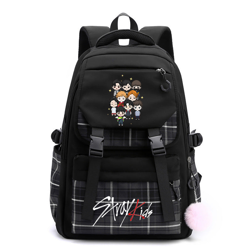 Versatile Combination Peripheral Printing College Style Bags