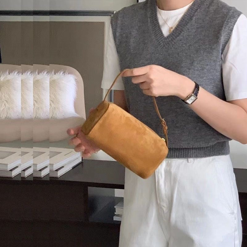 Design Pen Leather Mini Hand Carrying Fashion Women's Handbag
