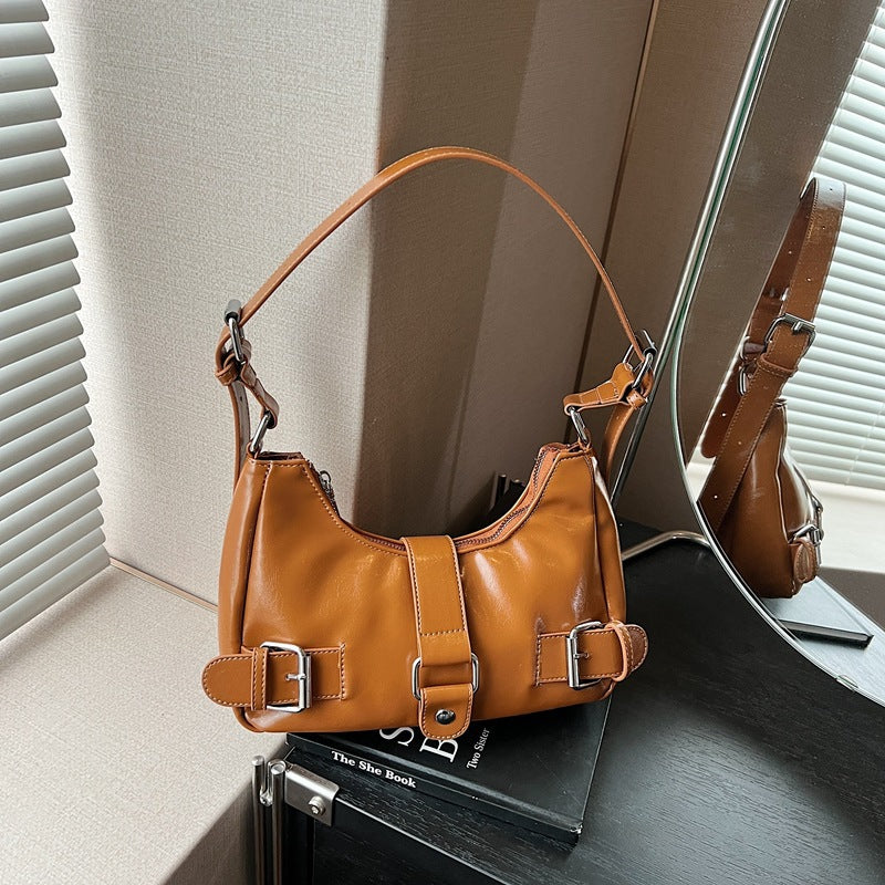 Women's Trendy Summer Fashion Hot Locomotive Style Underarm Bag
