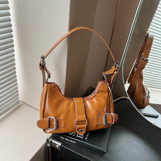 Women's Trendy Summer Fashion Hot Locomotive Style Underarm Bag