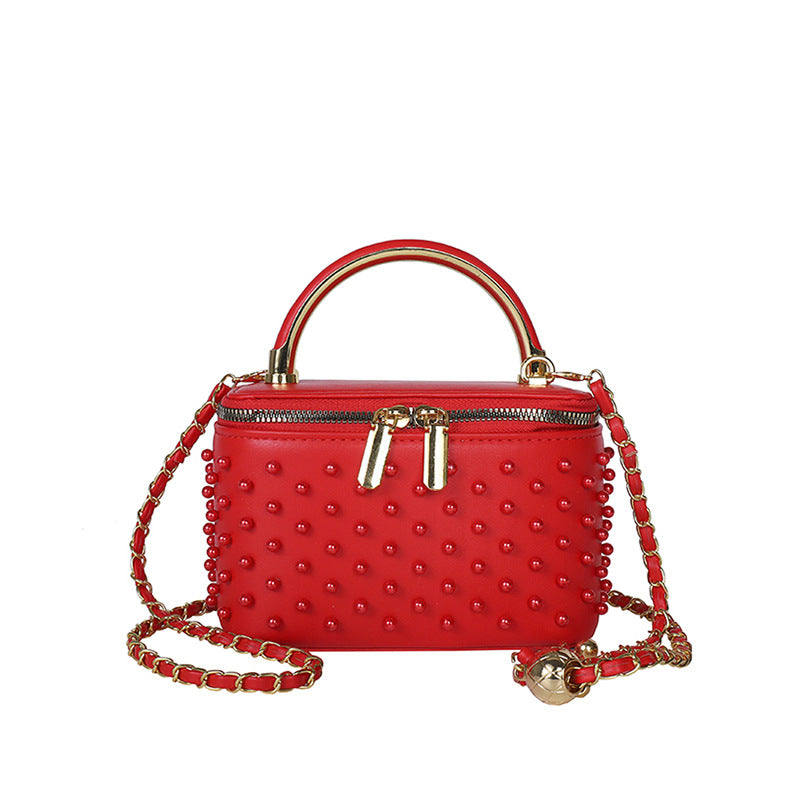 Commuter Trendy Box Fashionable Western Style Women's Messenger Bag