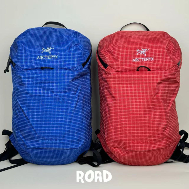 Computer Lightweight Waterproof Plaid Arc Folding Travel Bags