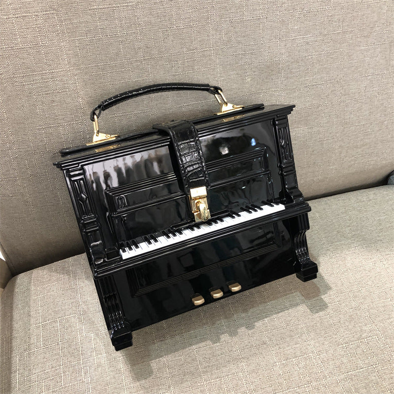 Attractive Unique Women's Piano Acrylic Box Women's Handbag