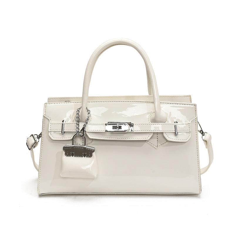 Women's Summer Fashion Lychee Pattern Temperament Mummy Women's Messenger Bag
