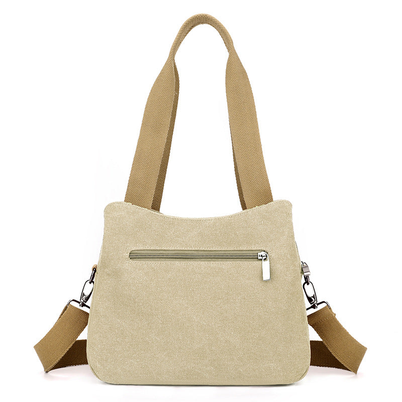 Women's Retro Trendy Large Capacity Lightweight Simple Tote Bag