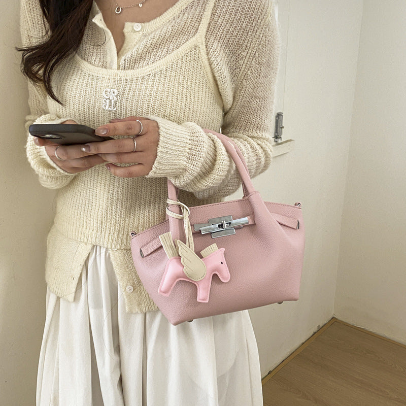 Women's Dopamine Light-colored High-grade Spring Elegant Western Bags
