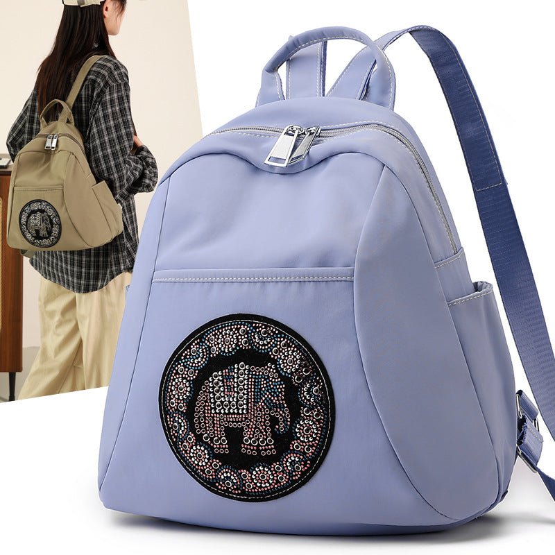 Women's Lucky Elephant Large Capacity Storage Commuting Women's Backpack