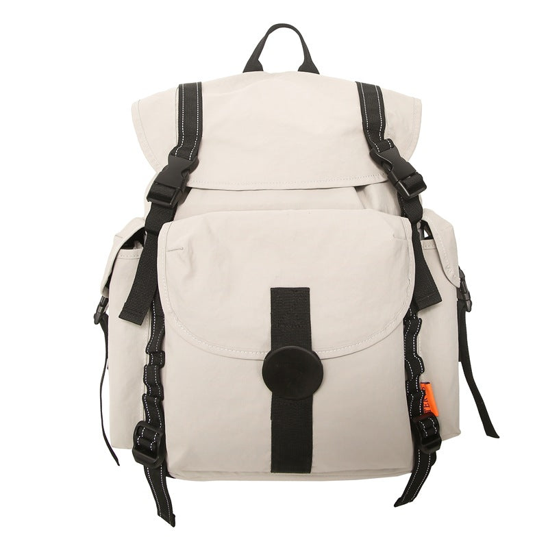 Women's Large Capacity Waterproof Nylon Hiking Lightweight Leisure Backpack