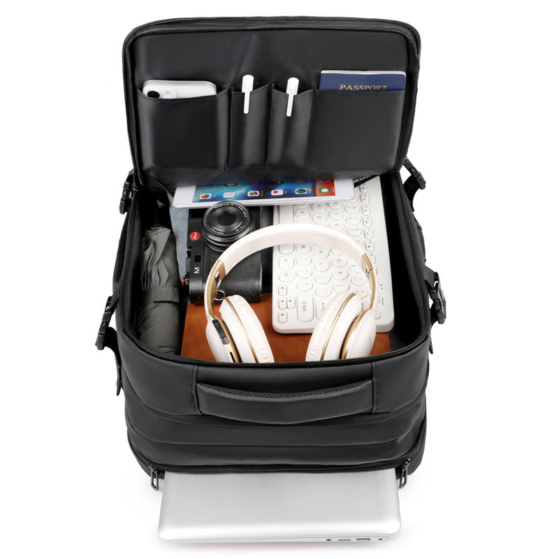 Men's Can Be Expanded Commute Large Capacity Business Backpack