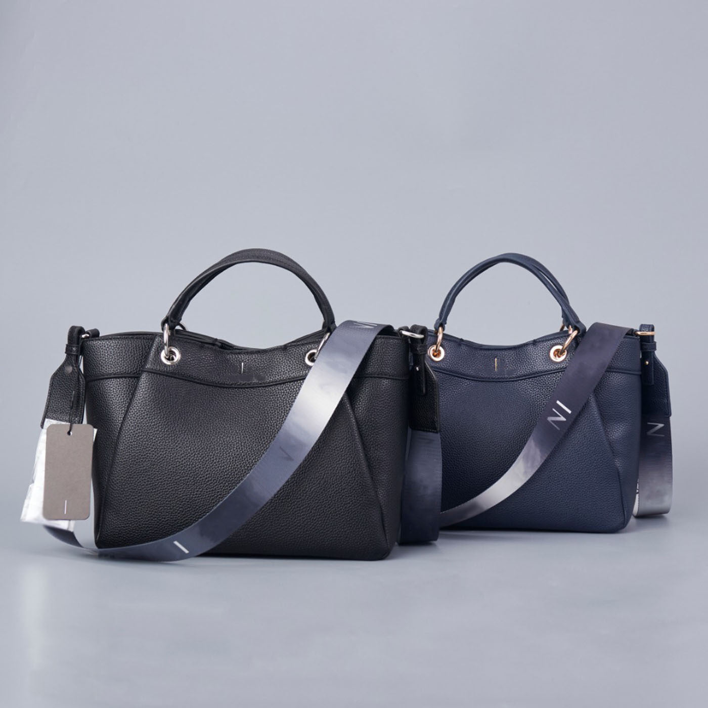 Slouchy Comfortable Women's Litchi Pattern Fashion Handbags
